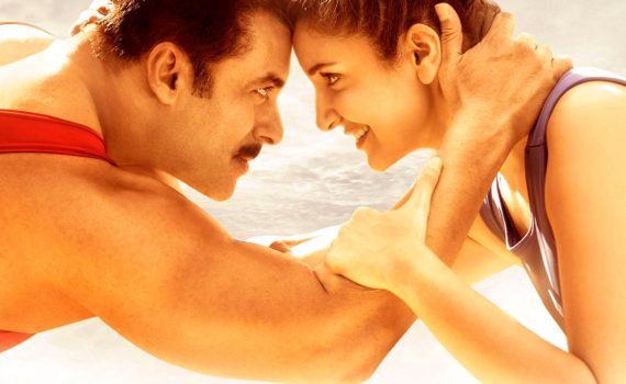 Sultan Movie Poster Salman Khan And Anushka Sharma