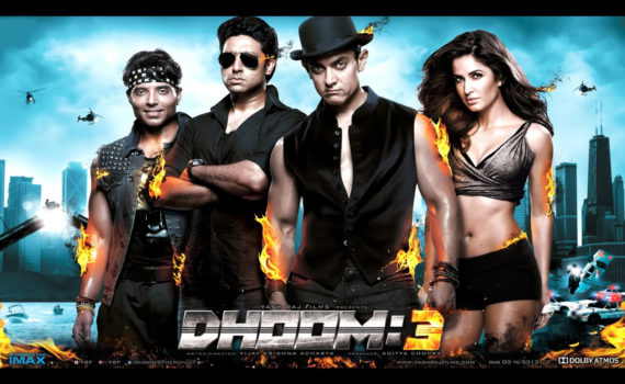 Dhoom 3 Movie Poster HD Wallpaper Aamir Khan