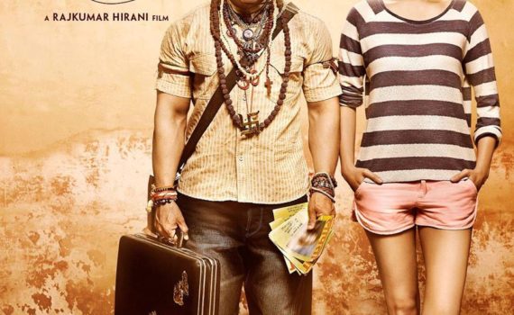 PK Movie Poster Aamir Khan Anushka Sharma