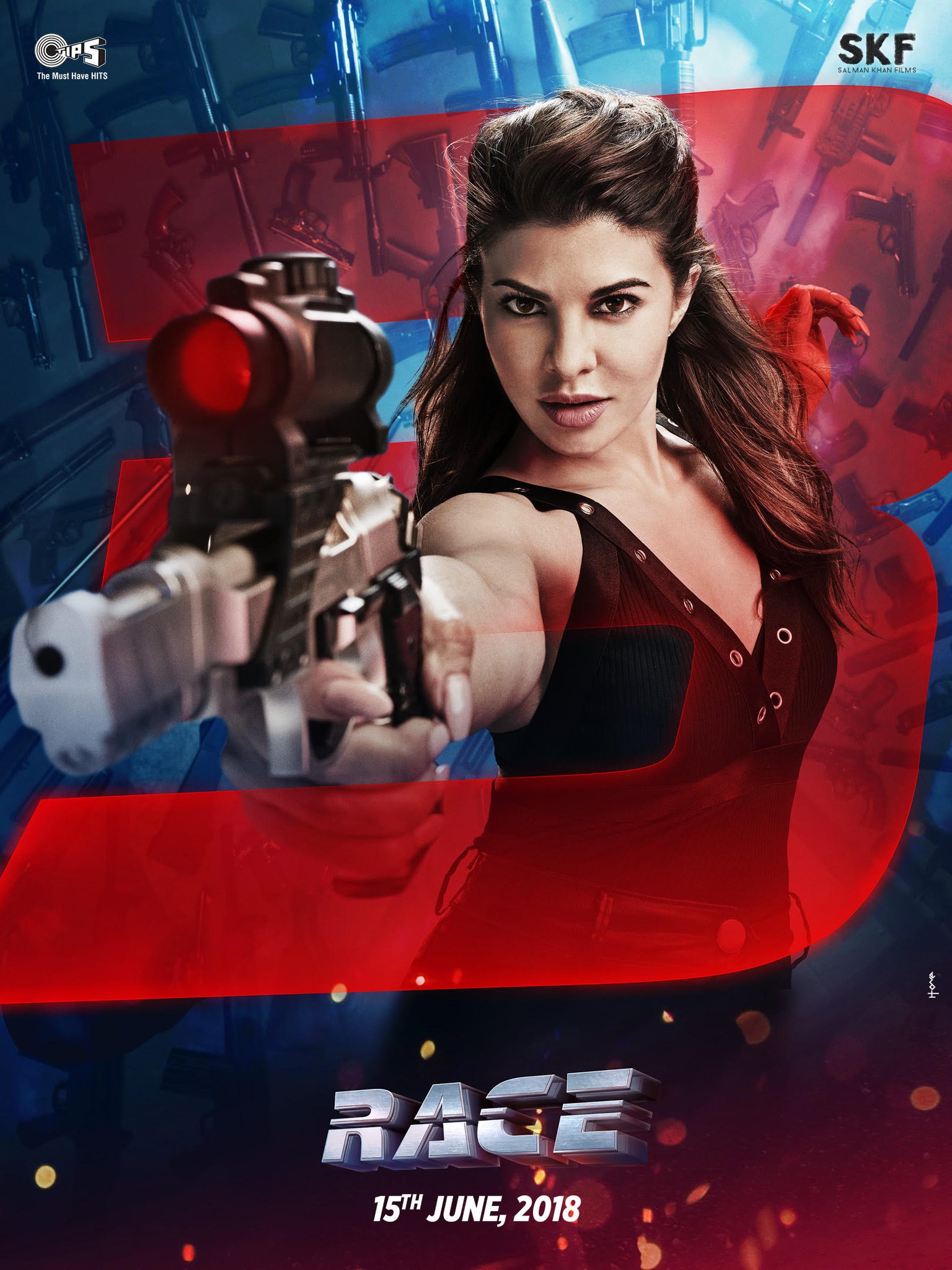 Jacqueline Fernandez as Jessica - Raw Power - Race 3 first look Poster