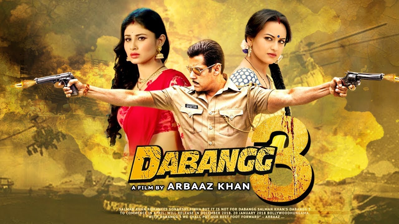 Dabangg 3 Movie Dialogues - Salman, Sonakshi And Saiee. Full HD Desktop Wallpaper