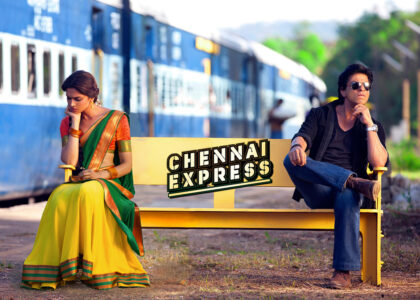 Chennai Express Movie Poster - Deepika Padukone And Shah Rukh Khan