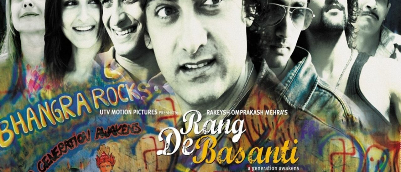 Rang De Basanti Movie Poster - Aamir Khan - Full HD Desktop Wallpaper